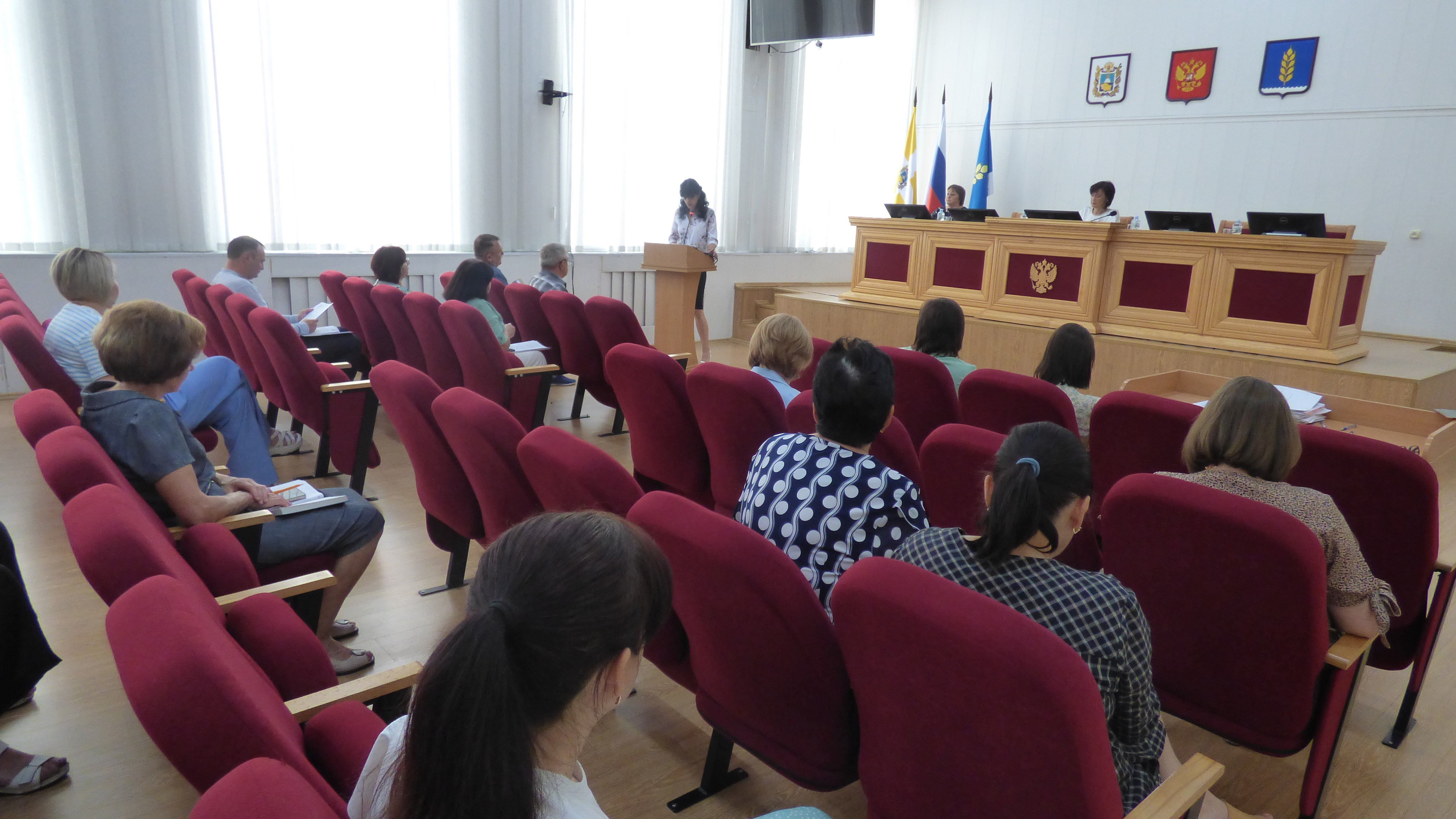 Состоялось сорок шестое очередное заседание Совета Новоселицкого муниципального округа Ставропольского края.