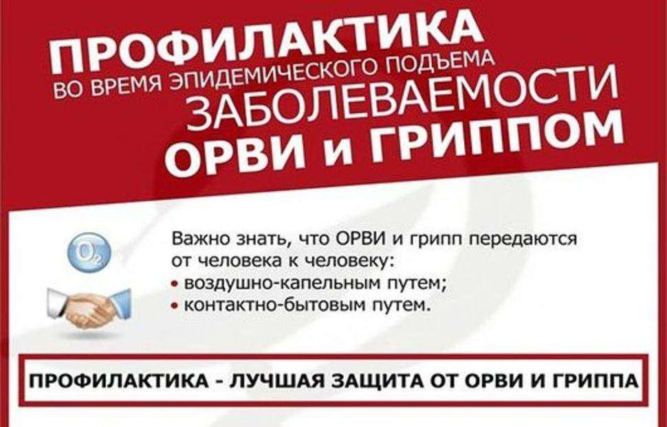 Профилактика Гриппа и ОРВИ.