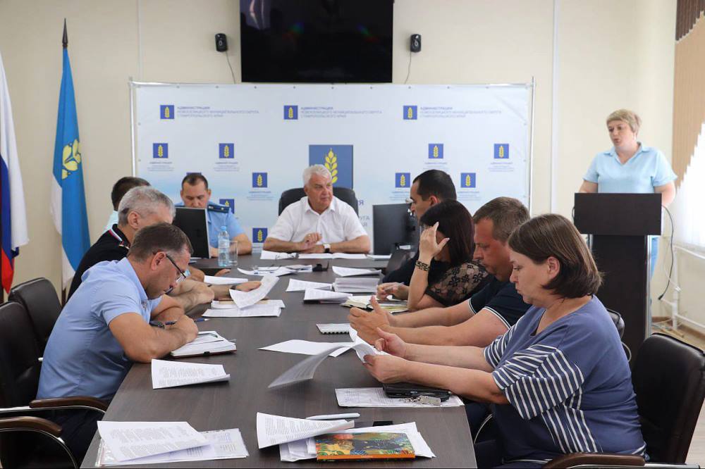Проведено плановое заседание межведомственной комиссии по профилактике правонарушений и формированию системы профилактики правонарушений на территории нашего округа.